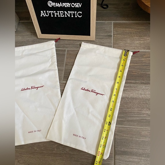 NWOT • Salvatore Ferragamo Shoe Dust Bags - Picture 4 of 6
